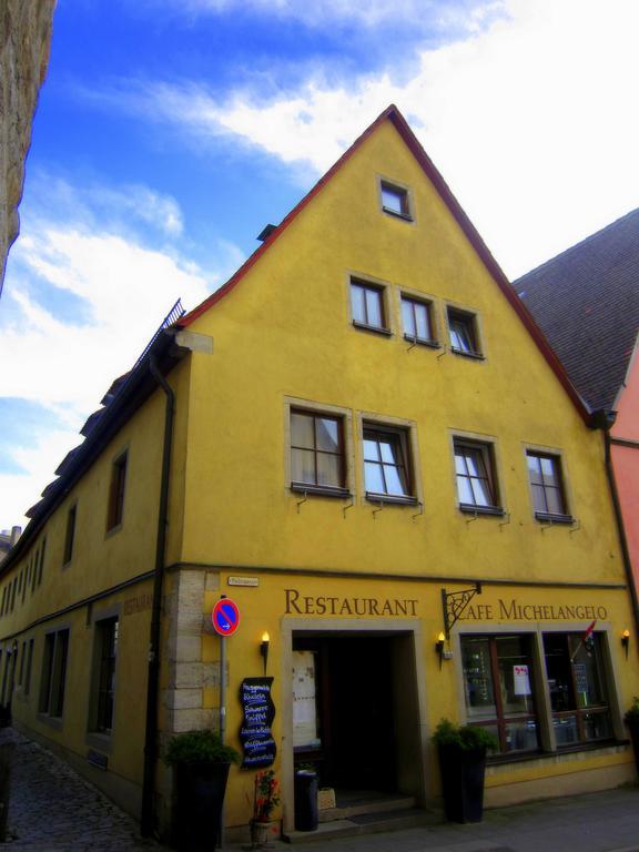Gaestezimmer Michelangelo Rothenburg ob der Tauber Exterior photo