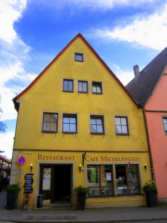 Gaestezimmer Michelangelo Rothenburg ob der Tauber Exterior photo